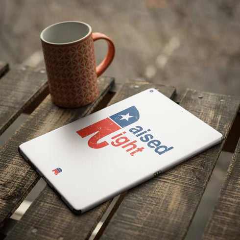 Raised Right iPad Skins